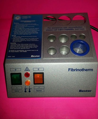 Baxter Fibrinotherm Reconstitution Device with Stirrer COME WITH POWER CORD
