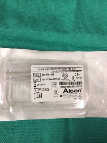 Alcon 25 Gauge Valved Entry System