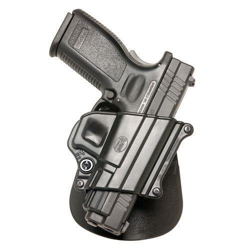 Fobus SP11BRP Black ROTO Self Locking Paddle Holster For Springfield Armory XD