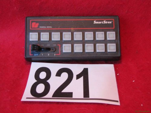 Federal signal smart siren control unit keypad only ~ #821 for sale