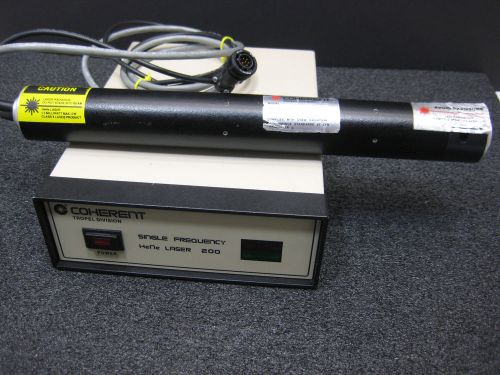 Coherent Tropel Model 200 Single Frequency HeNe Laser