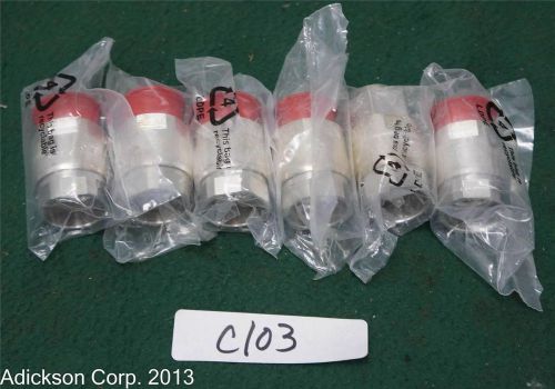 ONE ANDREW L5PDF-RPC DIN FEMALE POSITIVE STOP CONNECTORS ! 6 AVAILABLE  C103