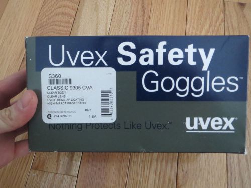 Uvex Safety Googles S360 Classic 9305 CVA