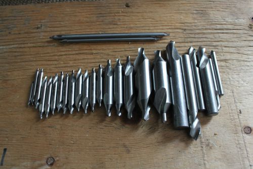 26 PCS H.S.S CENTER DRILL SPOT DRILL LOT