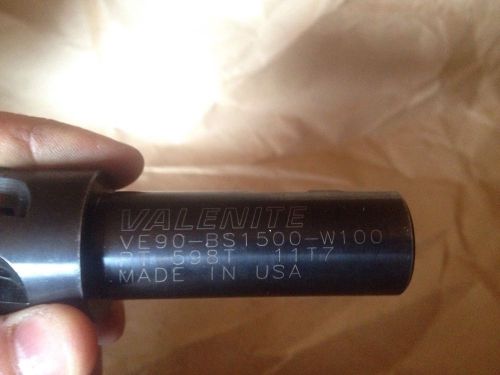 Valenite indexable end mill ve90-bs1500-w100 for sale