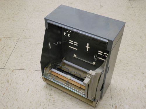 Vintage SCOTT Beige Tan Lever Operated Paper Towel Dispenser - For Parts