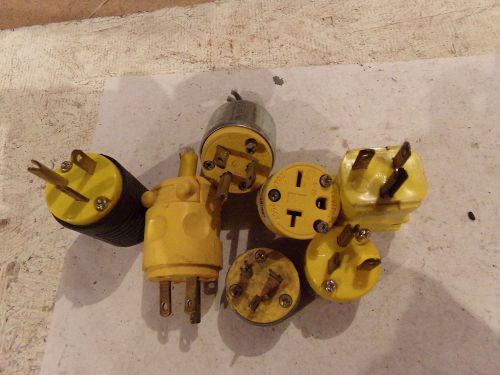 LOT OF DEAD FRONT PLUGS AND CONNECTORS - USED