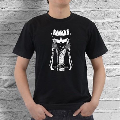 New Johnny The Homicidal Maniac Mens Black T-Shirt Size S, M, L, XL, XXL, XXXL