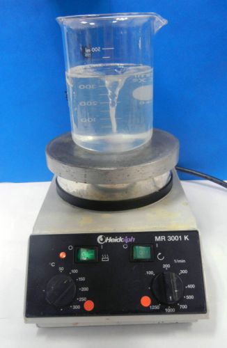 Heidolph mr 3001 k magnetic stirrer with hotplate for sale