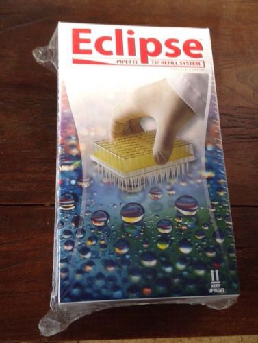 Labcon eclipse 200ul yellow pipet tips, 960 tips per refill, ref# 1030-260-000 for sale