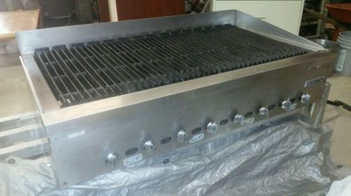 Garland 48&#034; charbroiler grill natural gas char broiler grille for sale