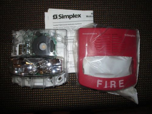New simplex 4906-9127 a/v m-c non-addressable strobe for sale