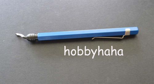 1PCS  NOGA TB1000 Teddy-Burr(Blue) Handle Deburring Tool + N1 Blade