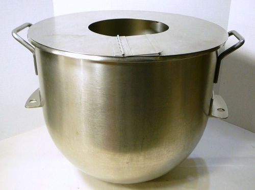 Hobart Blakeslee Mixer Large 60 qt.  Stainless Steel Mixing Bowl with Shield Lid