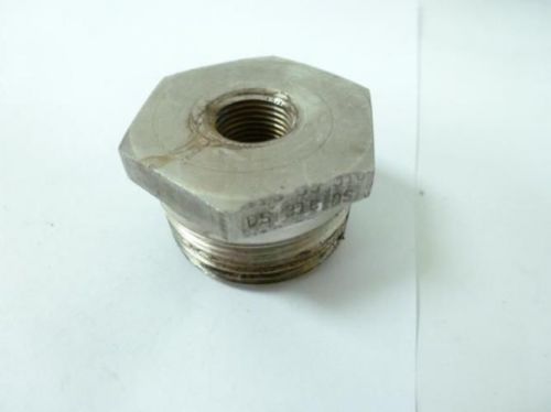 89075 Old-Stock, MFG- MDL-Unkn89075 SS 316 Pipe Bushing, 1-1/4&#034; to 3/8&#034; NPT