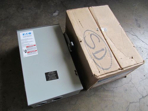 Unused! eaton cutler hammer 60 amp 3-pole general duty safety switch dg322nrb for sale
