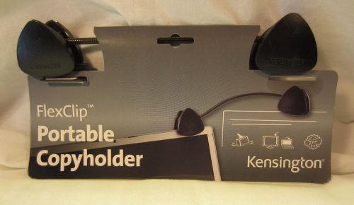 Flexclip portable copyholder by kensington - a21434a for sale