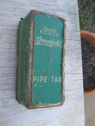 Greenfield pipe tap 1 1/4 NPT Taper No. 320