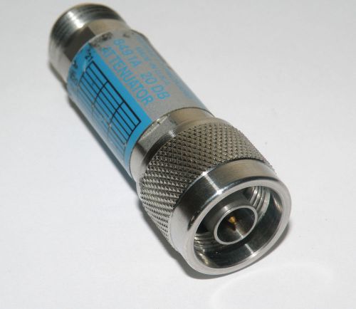 Coaxial  Attenuator 8491A HP 20dB dc to 12.4 GHz