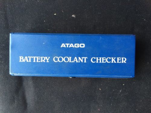 Atago Battery Coolant checker BC-3e Glycol Propolene or Ethylene