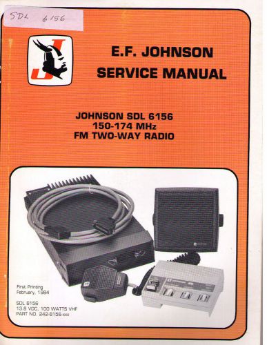 Johnson Service Manual SDL 6156 150-174 MHz