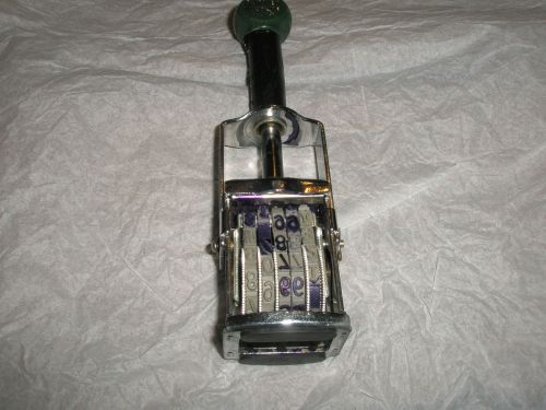 Used Vintage Garvey Supreme Grocery Store Pricing Gun Stamping Prices Collecter*