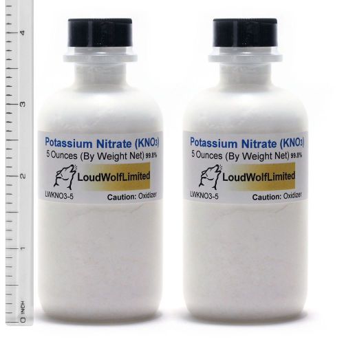 Potassium Nitrate &#034;Saltpetr&#034;  Ultra-Pure (99.8%)  10 Oz  SHIPS FAST from USA