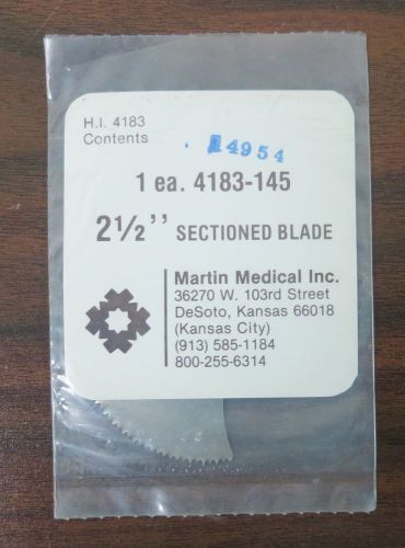Martin Medical 4183-145 Sectioned Blade, 2 1/2&#034;