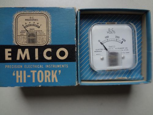 EMICO 0-300 DC voltmeter. Cat. 2344 New