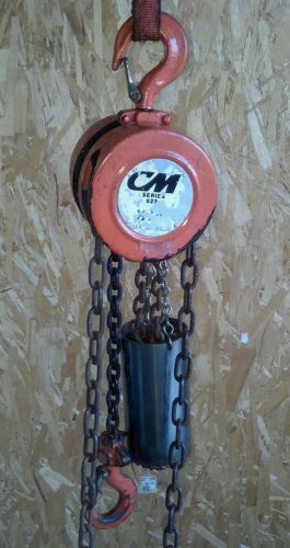 Cm series 622 1/2 ton hand chain hoist for sale