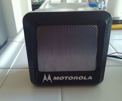 MOTOROLA TSN 6015A POWER VOICE SPEAKER NOS NIB MOTRAC MOCOM MICOR MITREK  NEW!