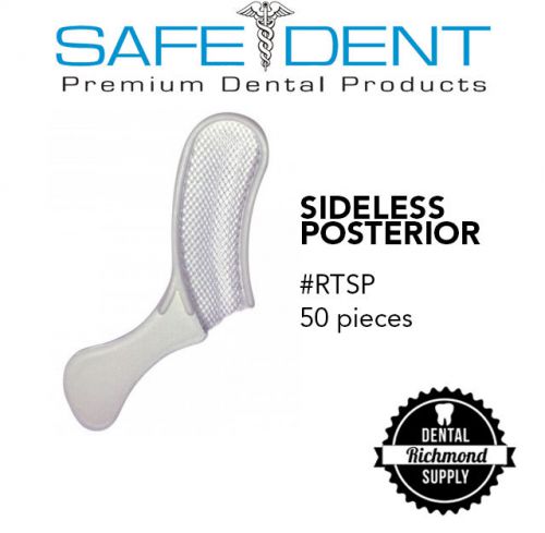 Dental Bite Registration Tray-Sideless Posterior-50 pieces-Safe Dent