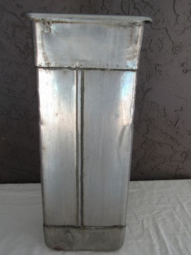 Stainless steel sink well for soda fountain no drain large restoration item for sale