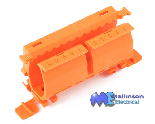 Wago 222-500 din rail mounted carrier for 222 series connectors 1 2 5 10 for sale