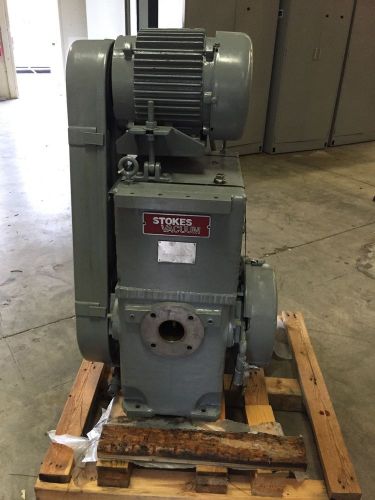 Stokes microvac vacuum pump  7.5 hp 212h-11 for sale