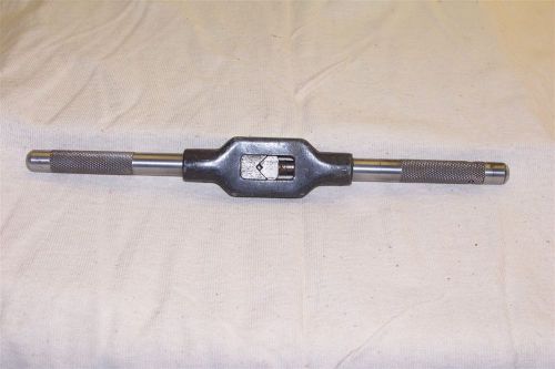 9&#034; straight tap handle all steel 1/16&#034; to 3/8&#034; tap wrench tap holder bi181 for sale