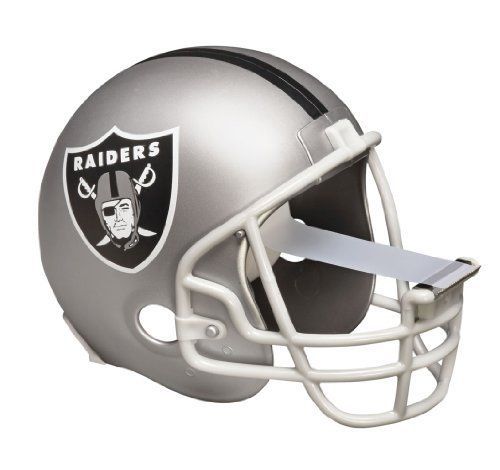 Scotch Magic Tape Dispenser, Oakland Raiders Football Helmet - (c32helmetoak)