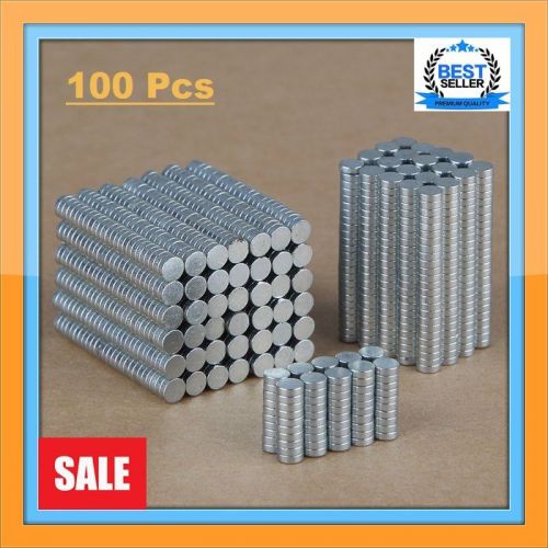 100pcs n35 3mm x 1mm super strong round disc magnets rare earth neodymium magnet for sale
