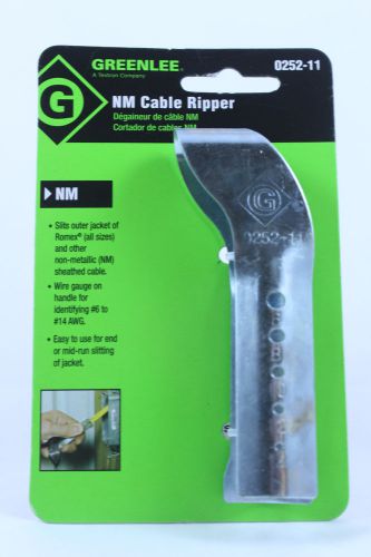 Greenlee 0252-11 nm cable ripper nib for sale