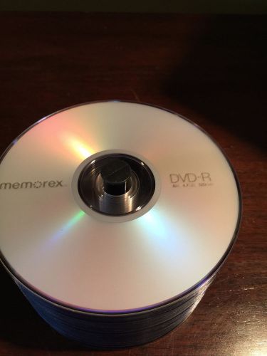 Memorex DVD+R Spindle - 50 Pack, 16X, 4.7GB Open Pack Unused
