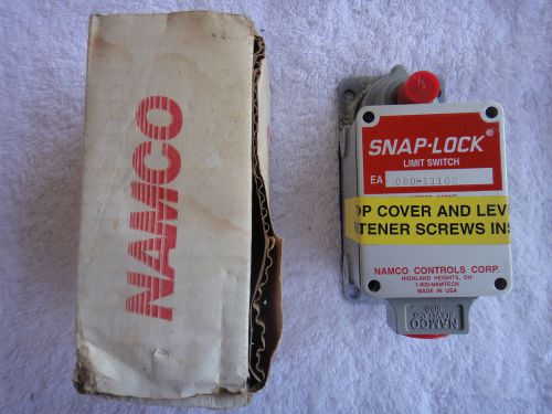NEW NAMCO CONTROLS SNAP-LOCK Limit Switch    080-11100