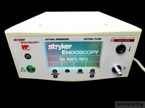 Stryker endoscopy 40l high flow insufflator 0620-040-001 hermes ready &#034;nice&#034; for sale