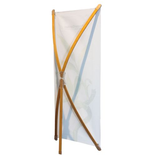 Bamboo X Banner Stand