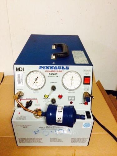 Pinnacle d3000c dynamic line refrigerant recovery units for sale