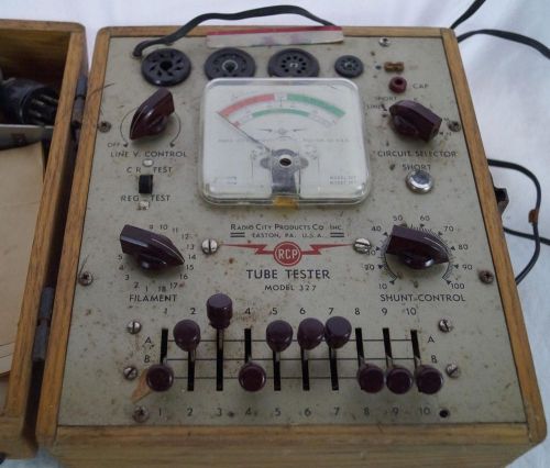 Vintage Eico 327 Radio Tube Tester Checker