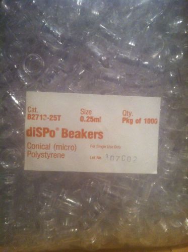 Disposable Beakers .25ml Qty 1000