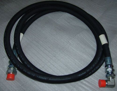 Hydraulic hose parker  3/4 &#034; x 140&#034; , 1250 psi , female swivel fittings for sale