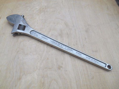 DIAMALLOY  24&#034; ADJUSTABLE WRENCH