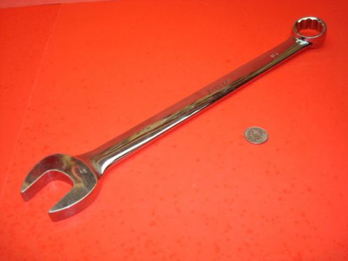 Snap on tools 1 1/4 inch standard combination wrench 17 1/8&#034; long part # oex40b for sale