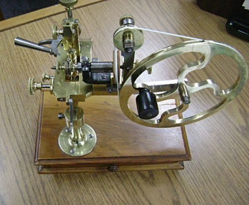 Antique topping tool, gear wheel cutting machine, jeweler&#039;s lathe well equipped for sale